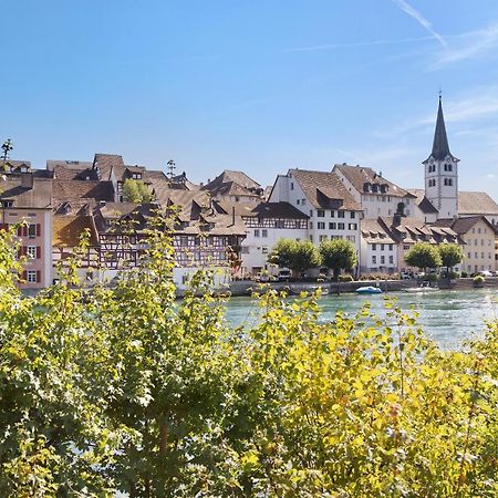 Appartamento Am Hochrhein Desko Gailingen Esterno foto