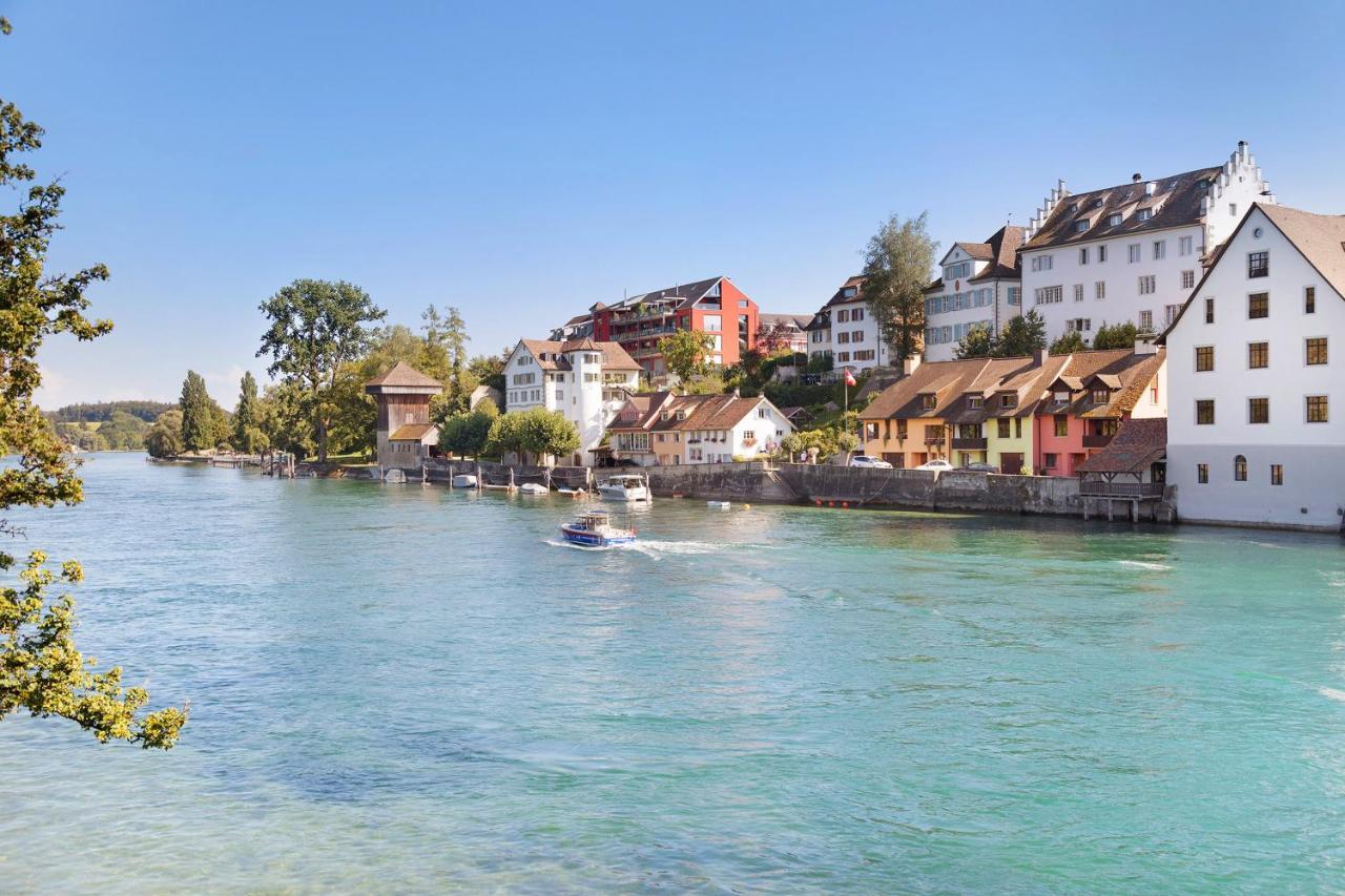 Appartamento Am Hochrhein Desko Gailingen Esterno foto