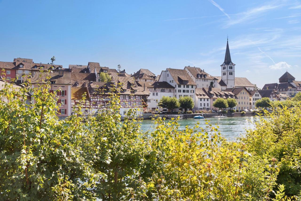 Appartamento Am Hochrhein Desko Gailingen Esterno foto